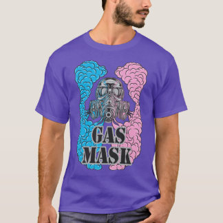 T-shirt Masque gaz et fumée