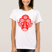 T-shirt Masque Inca rouge (Devant)