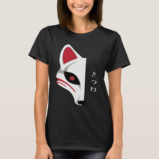 T-shirt Masque Kitsune (Devant)
