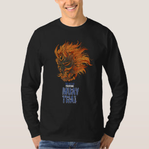 T-shirt Masque Oni Muay Thai Hannya Thaïlande Boxe Thaï M