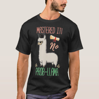 T-shirt Masqué pas de Prob-Llama