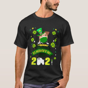 T-shirt Masque pour amoureux de chien Jack Russell Terrier