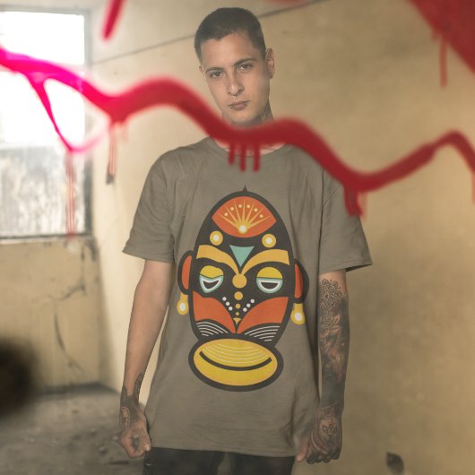 T-shirt Masque Rasta