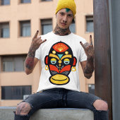 T-shirt Masque Rasta