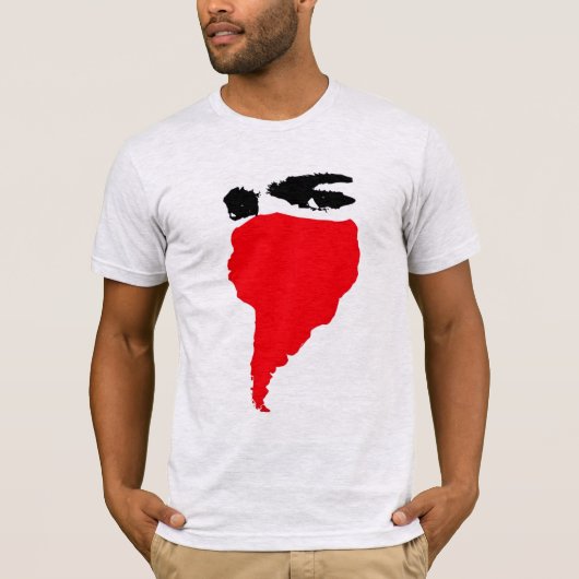 T-Shirt masque rouge (Devant)