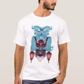 T-shirt Masque Samurai avec fantôme (Devant)