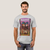 T-shirt Masque Tiki de Polynésie (Devant entier)