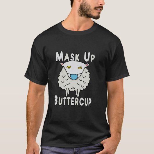 T-shirt Masque-toi Bouton-d'or (Devant)