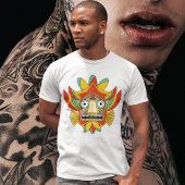 T-shirt Masque tribal indien