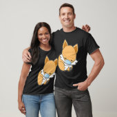 T-shirt Masque Visage Couché Fox Quartier Fox Fox (Unisexe)