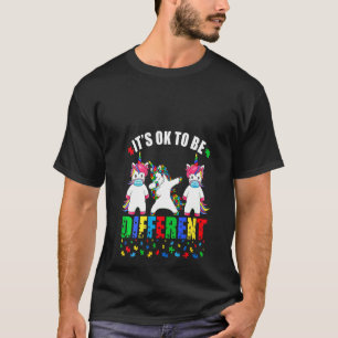 T-shirt Masque Visage Unicorne Sensibilisation sur l'autis
