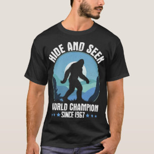 T-shirt Masquer Et Chercher Champion Du Monde Depuis 1967