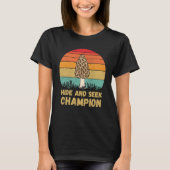 T-shirt Masquer Et Chercher Champion Morel Champion Champi (Devant)