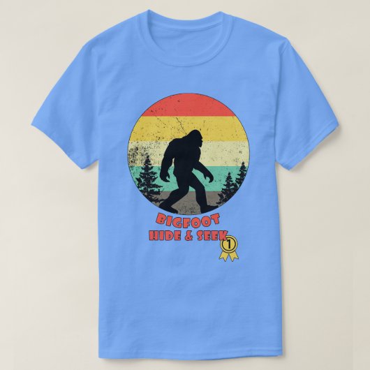 T-shirt Masquer la recherche Sasquatch (Design devant)