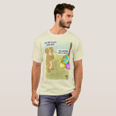 T-shirt Masquer les oeufs de Pâques (Devant entier)