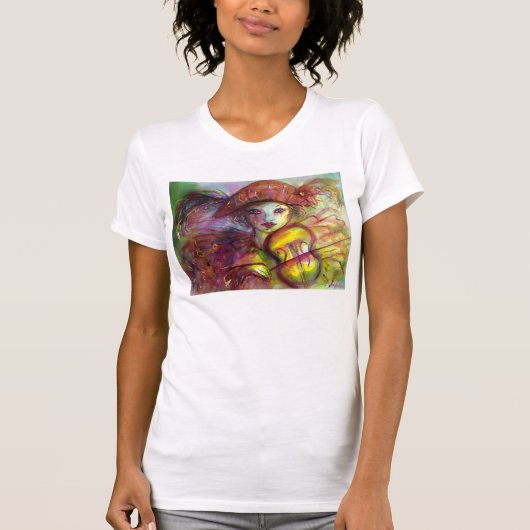 T-SHIRT MASQUÉRADE VÉNITIENNE / HARLEQUIN (Devant)