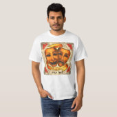 T-shirt Masques d'acteur (Devant entier)