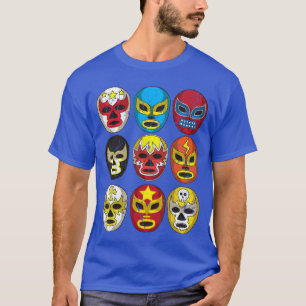 T-shirt Masques de lutteurs Lucha Libre Cool Drôles de lut