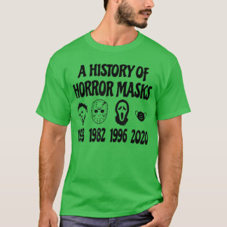 T-shirt Masques d'horreur Histoire amis
