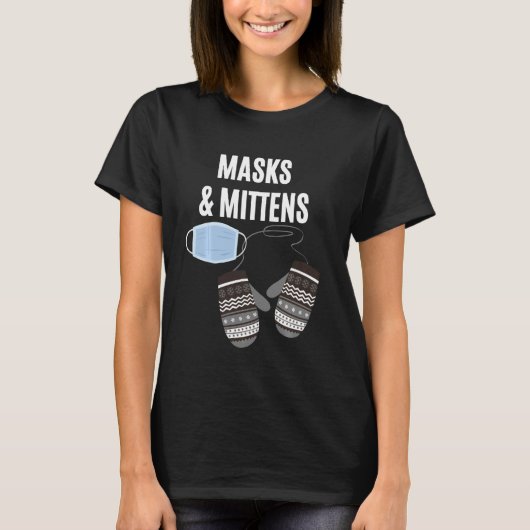 T-shirt Masques & Mittens Bernie Sanders Sitting Style Mem (Devant)