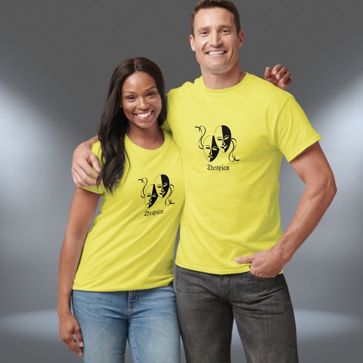 T-shirt Masques Thespian