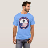 T-shirt Massachusetts (Devant entier)