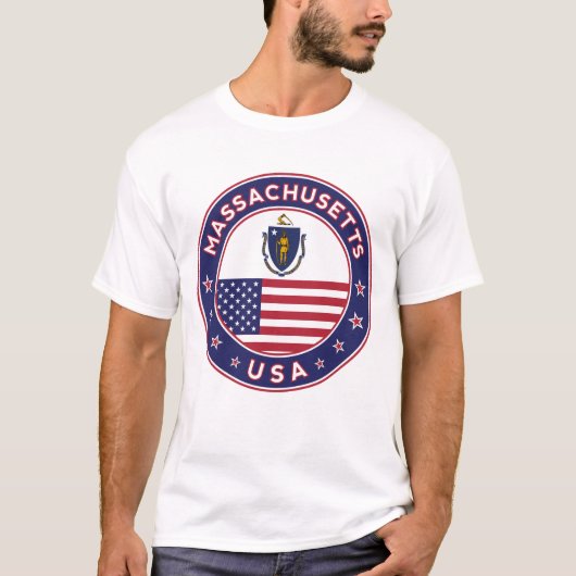 T-shirt Massachusetts (Devant)