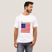 T-SHIRT MASSACHUSETTS (Devant entier)
