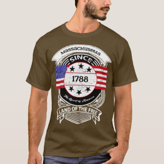 T-shirt Massachusetts15