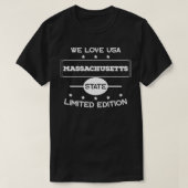 T-shirt massachusetts19 (Design devant)