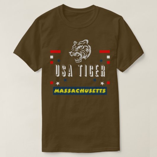 T-shirt massachusetts21 (Design devant)
