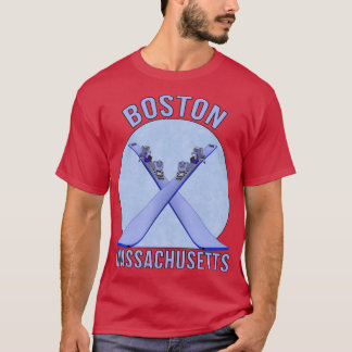 T-shirt Massachusetts de Boston