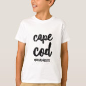 T-shirt Massachusetts de Cape Cod (Devant)