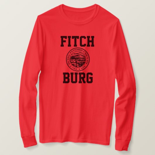 T-shirt Massachusetts de Fitchburg 01420 (Design devant)