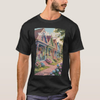 Massachusetts de Martha's Vineyard Illustration Re