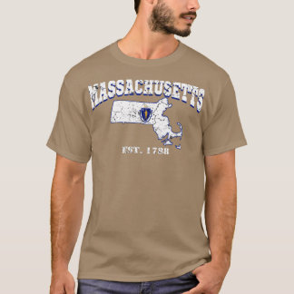T-shirt Massachusetts est 1788