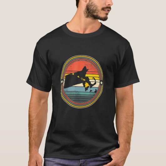 T-shirt Massachusetts Hawaii Roots (Devant)