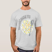 T-shirt Massachusetts Nouvelle-Angleterre Clam Chowder Foo (Devant)