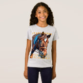 T-Shirt Massachusetts Territoire Cheval Le Morgan Horse (Devant entier)