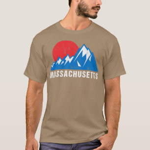 T-shirt Massachusetts Vintages rétro