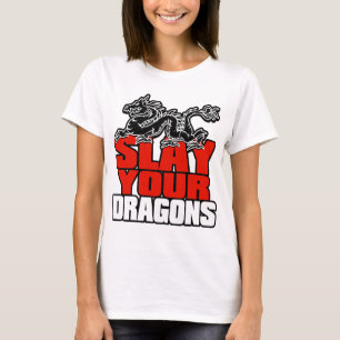 T-shirt Massacrez vos dragons, cadeau pour la fan de la
