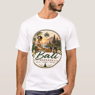T-shirt Massage à Bali, Indonésie