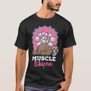 T-shirt Massage à la fente amusante Massage de thérapie