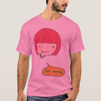 T-shirt Massage de pied