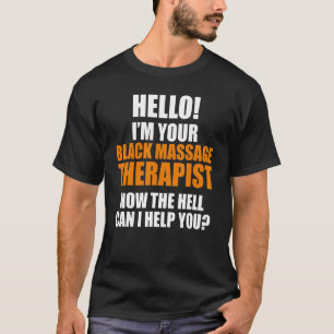 T-shirt Massage Thérapie de bien-être 3