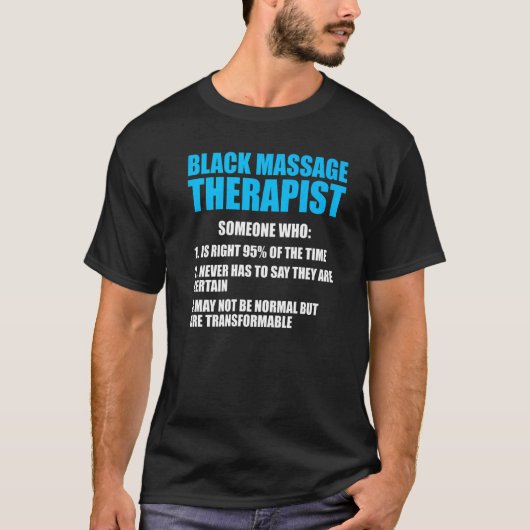 T-shirt Massage Thérapie de bien-être 3 (Devant)