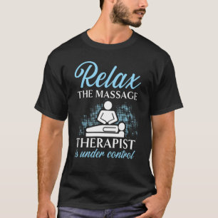 T-shirt Massage Thérapie Musculaire Relaxation Spa Lm