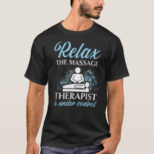 T-shirt Massage Thérapie Musculaire Relaxation Spa Lm