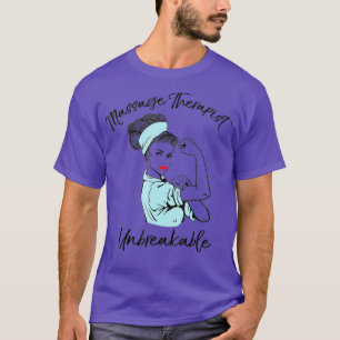 T-shirt Massage Thérapiste Incassable Massage Thérapie