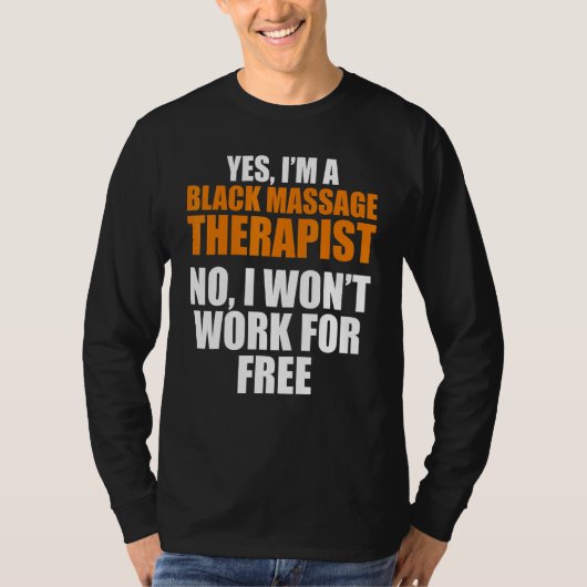 T-shirt Massage Thérapiste Wellness Thérapie (Devant)